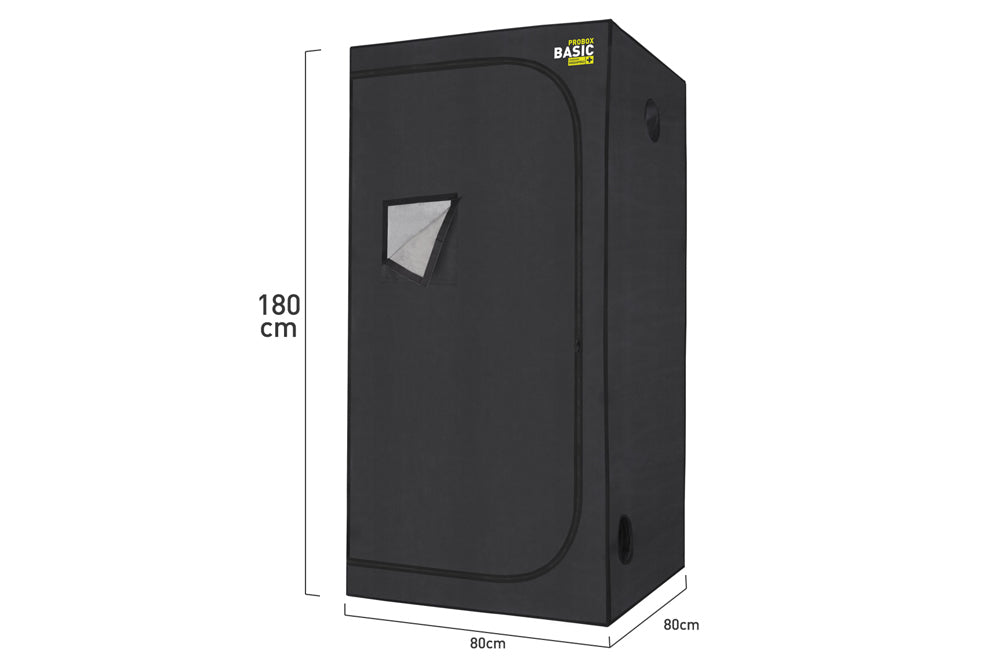 Hoge 80x80 kweektent met 97% Mylar reflectie / reflective grow tent 97% Mylar / Growbox mit 97% Mylar Reflektion