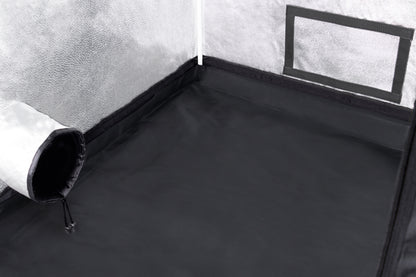 80x80 tent met ventilatieopeningen / grow tent with ventilation ports / Growbox mit Lüftungsöffnungen