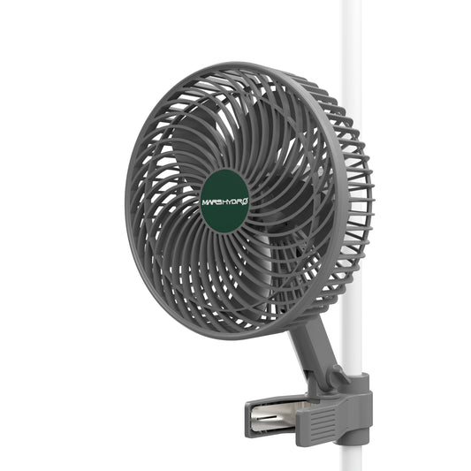 Mars Hydro M6 6 inch clip ventilator voor kweektent met automatische oscillatie – Mars Hydro M6 6 inch grow tent clip fan with auto oscillation – Mars Hydro M6 6 Zoll Clip Ventilator für Growbox mit automatischer Oszillation