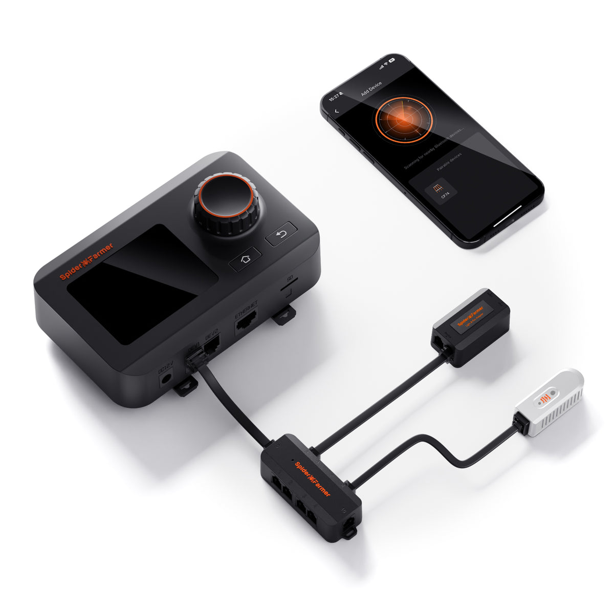 Spider Farmer GGS Soil Sensor Pro voor realtime bodemmonitoring | Spider Farmer GGS Soil Sensor Pro for real-time soil monitoring | Spider Farmer GGS Soil Sensor Pro zur Echtzeit-Bodenüberwachung