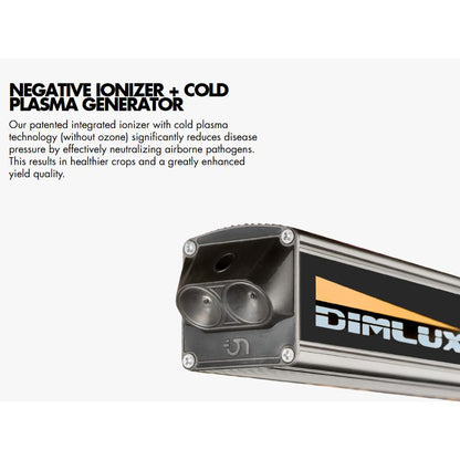 Dimlux Xtreme MKII ION LED 550W +NIR – Adjustable Spectrum Max 3.45 µmol/J – 1850 µmol/s