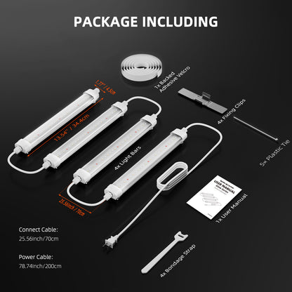 IP65 waterdichte LED kweeklampen | IP65 waterproof grow lights | IP65 wasserdichte Pflanzenlampen