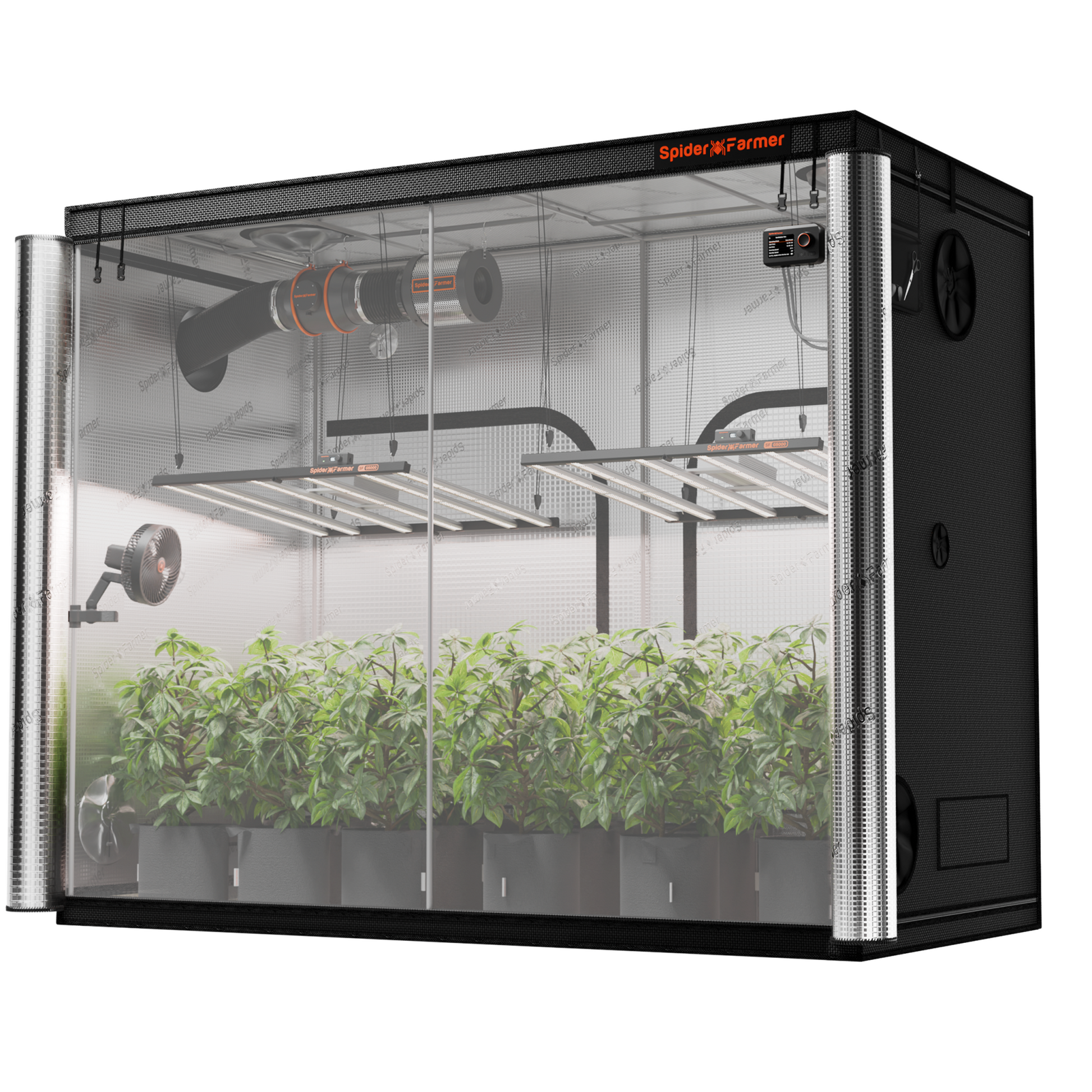 Spider Farmer V3 hydroponics grow tent 240×120×200 cm | Spider Farmer V3 hydroponics grow tent 240×120×200 cm | Spider Farmer V3 Hydroponik Growzelt 240×120×200 cm