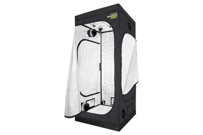 Garden HighPro PROBOX Magnum 120 kweektent 120x120x220 cm indoor grow tent met 97% Mylar reflectie / Garden HighPro PROBOX Magnum 120 grow tent 120x120x220 cm reflective indoor grow tent / Garden HighPro PROBOX Magnum 120 Growzelt 120x120x220 cm Indoor Grow Tent mit Mylar Reflexion