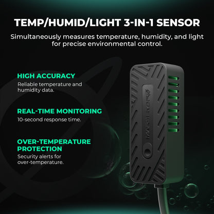 Mars Hydro Controller 43 voor geavanceerde klimaatbeheersing, inclusief VPD-analyse en remote app bediening via MarsPro