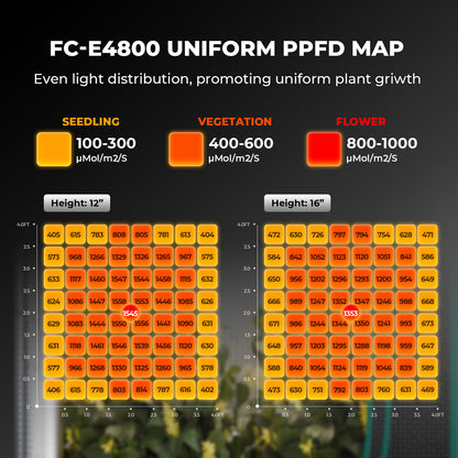 Mars Hydro FC-E4800 480W full spectrum kweeklamp | Mars Hydro FC-E4800 480W full spectrum grow light | Mars Hydro FC-E4800 480W Vollspektrum Pflanzenlampe