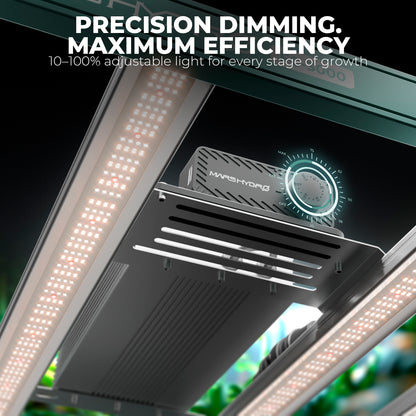 Mars Hydro FC3000 LED kweeklamp voor indoor planten | Mars Hydro FC3000 LED grow light for indoor plants | Mars Hydro FC3000 LED Growlampe für Indoor-Pflanzen
