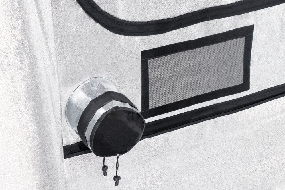 100x100x200 cm kweektent met jumbo zijdeuren / side access grow tent / Growbox mit Seitentüren