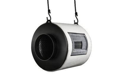 8 inch koolstoffilter 800 m³/u voor krachtige ventilatiesystemen / 8 inch carbon filter for high airflow systems / 8 Zoll Aktivkohlefilter für starke Lüftungssysteme