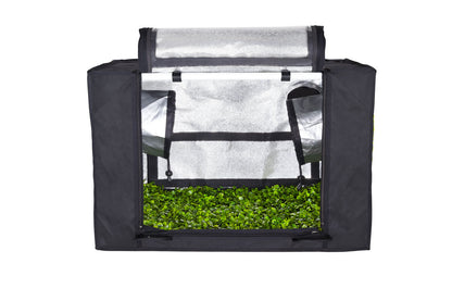 Compacte propagator kweektent 60x40x40 voor zaailingen – compact propagation tent for seedlings – kompaktes Anzuchtzelt für Sämlinge