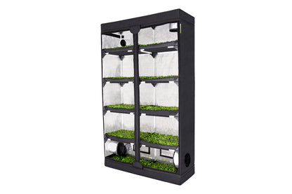 Garden HighPro PROBOX Propagator XL verticale propagator kweektent 120x40x200 cm stekken tent indoor cloning tent / Garden HighPro PROBOX Propagator XL vertical propagation grow tent 120x40x200 cm cloning seedling tent indoor / Garden HighPro PROBOX Propagator XL vertikale Propagator Growbox 120x40x200 cm Stecklingszelt Anzuchtzelt
