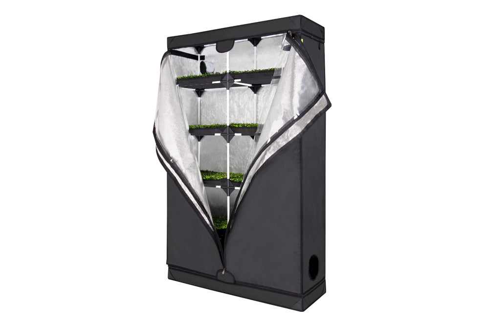 Garden HighPro PROBOX Propagator XL 120x40x200 verticale kweekkast voor jonge planten / Garden HighPro PROBOX Propagator XL vertical grow tent for seedlings and clones / Garden HighPro PROBOX Propagator XL vertikales Anzuchtzelt für Stecklinge