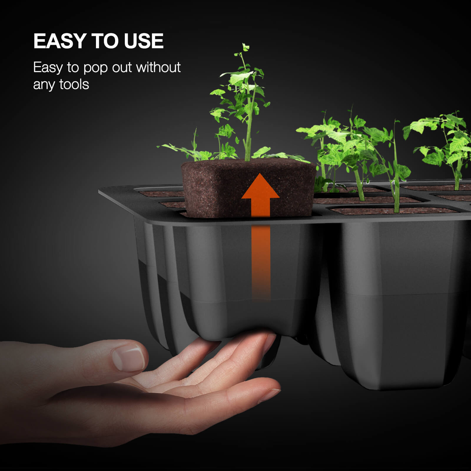 Professioneel plantensysteem voor microgreens, kruiden en compacte groenten binnenshuis / Professional plant growing system for microgreens, herbs and compact vegetables indoors / Professionelles Pflanzensystem für Microgreens, Kräuter und kompakte Gemüsesorten im Innenbereich