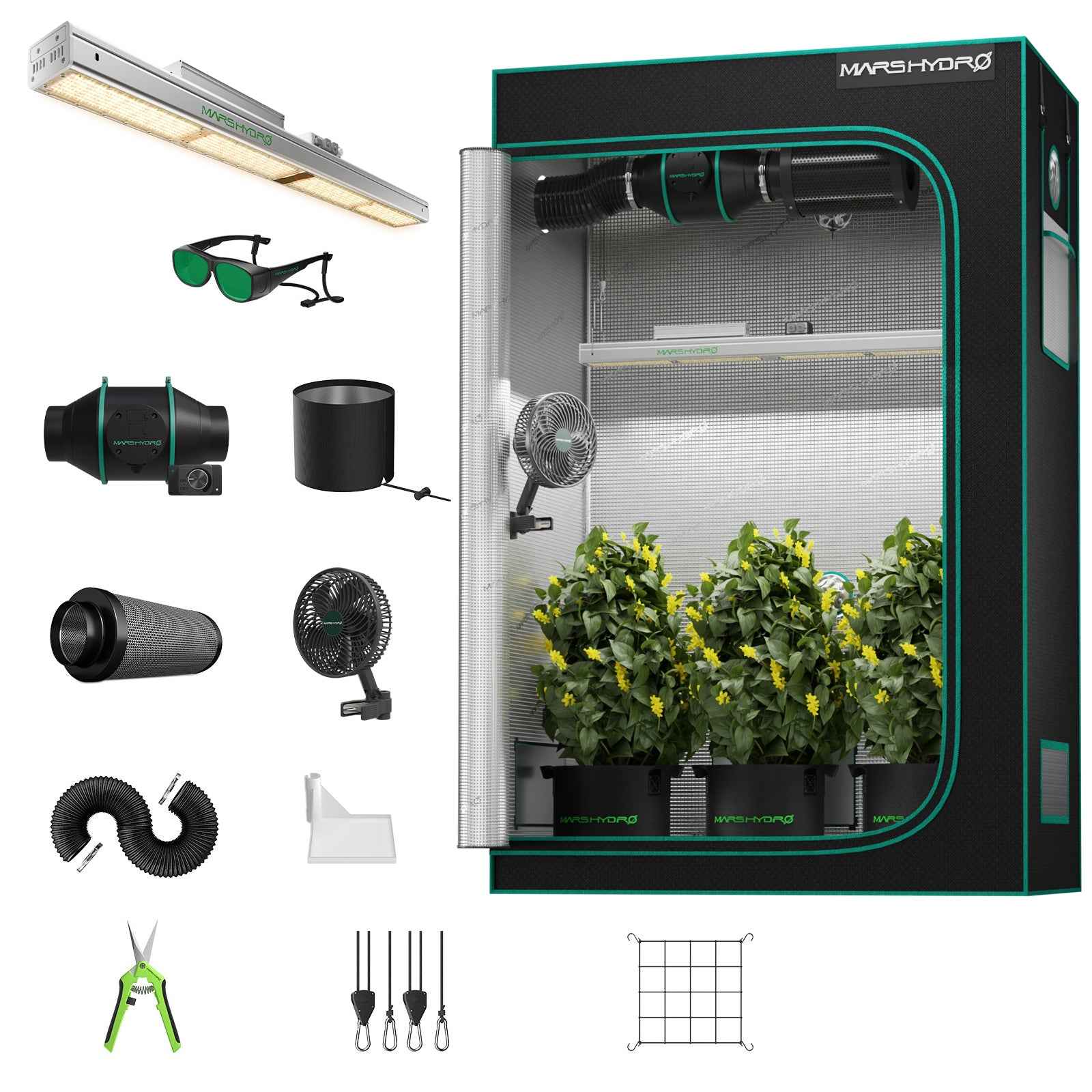 Mars Hydro SP3000 Kit 120x60 – Amsterdam Grow Supplier