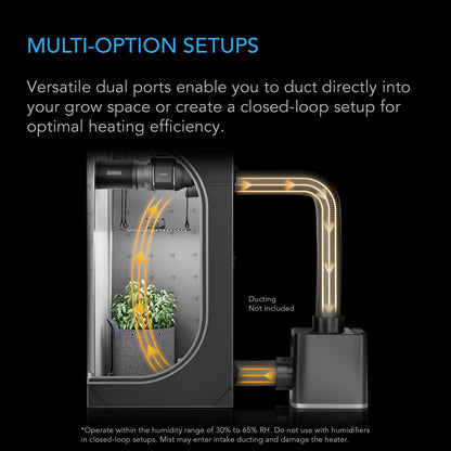 AC Infinity T7 VPD klimaatcontroller heater / VPD climate control heater / VPD Klimasteuerung Heizung